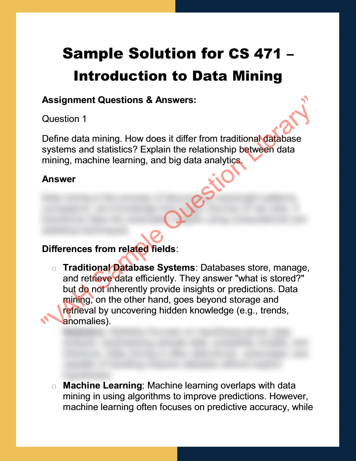 CS 471 – Introduction to Data Mining 0